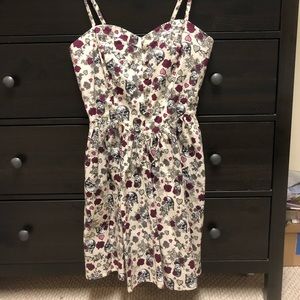 Rose and skull dress